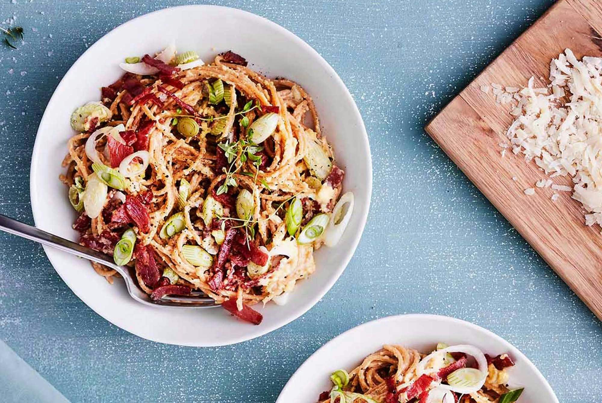 Sund aftensmad på max 30 minutter carbonara