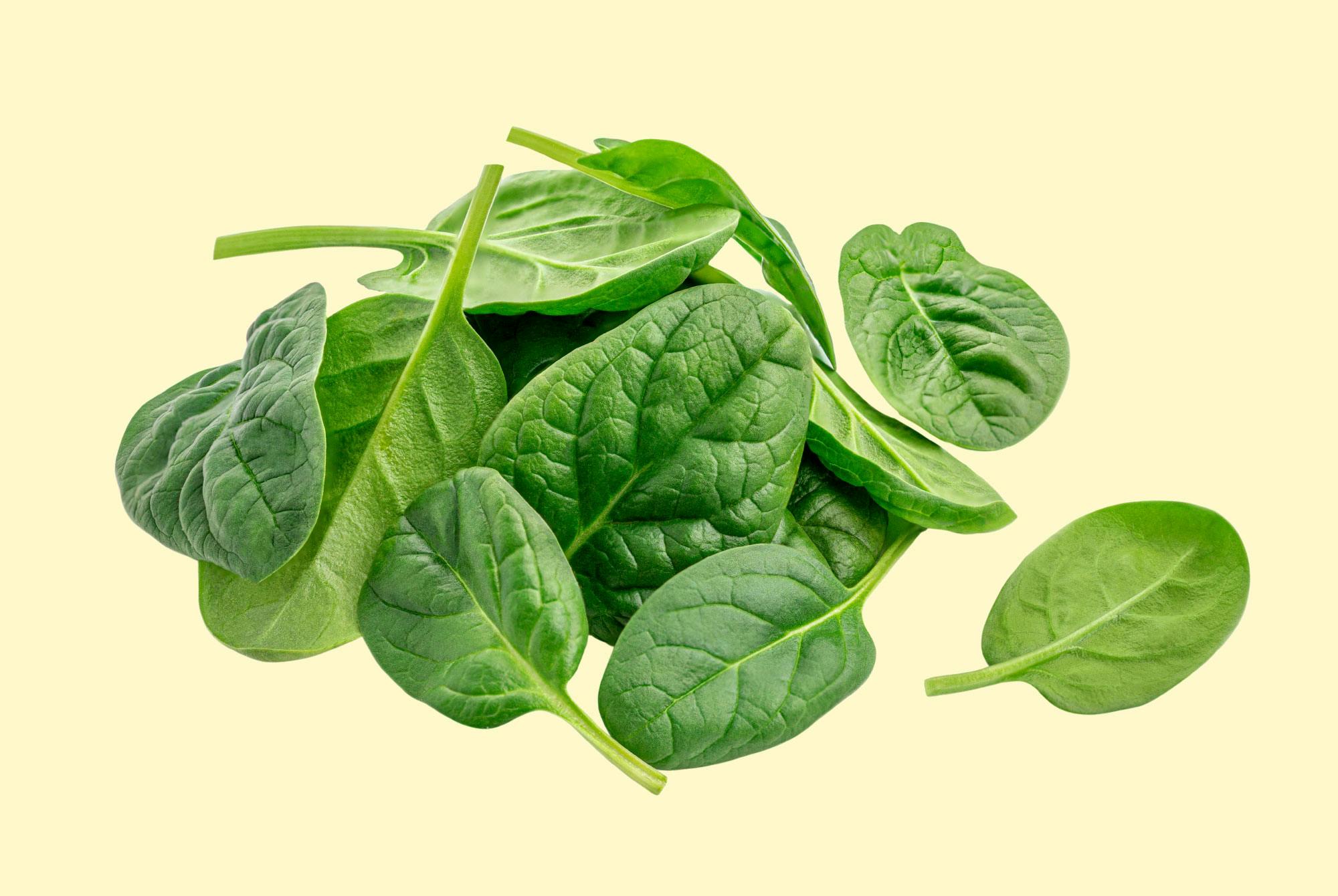 Spinat er kilde til C-vitamin