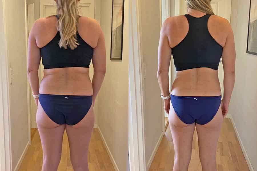 Tanja före och efter