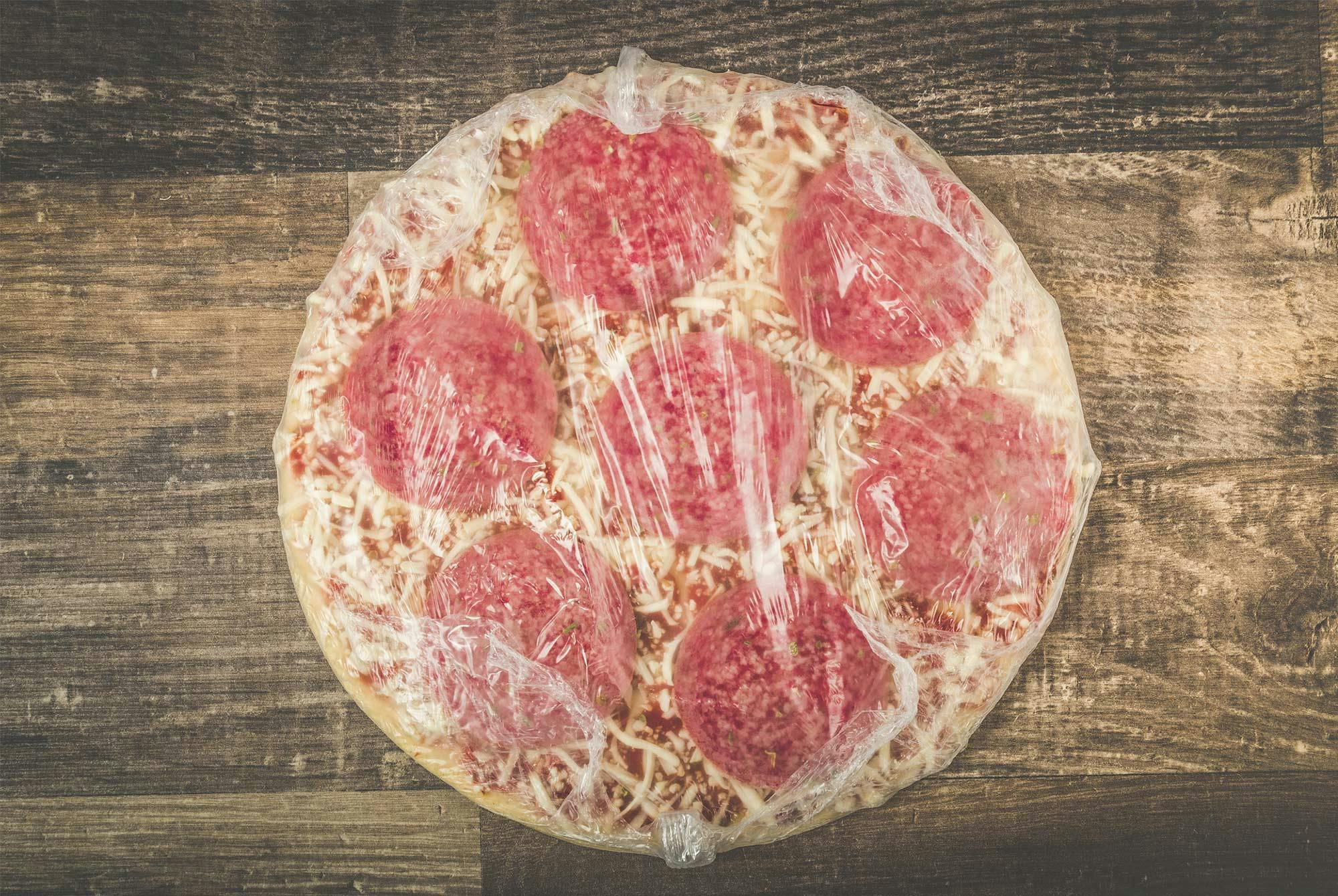 Ultraforarbejdet mad liste frysepizza