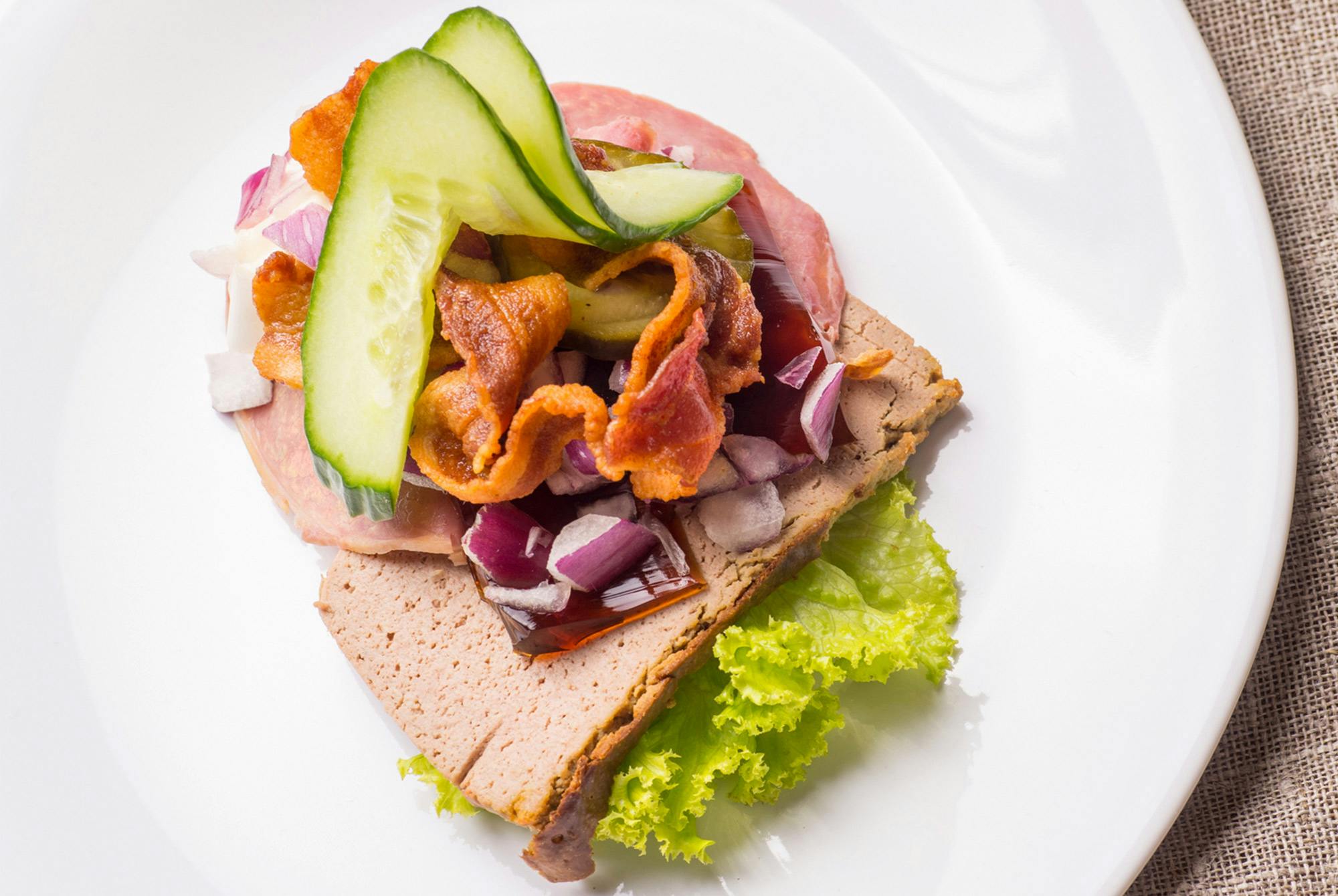 Ultraforarbejdet mad liste leverpostej