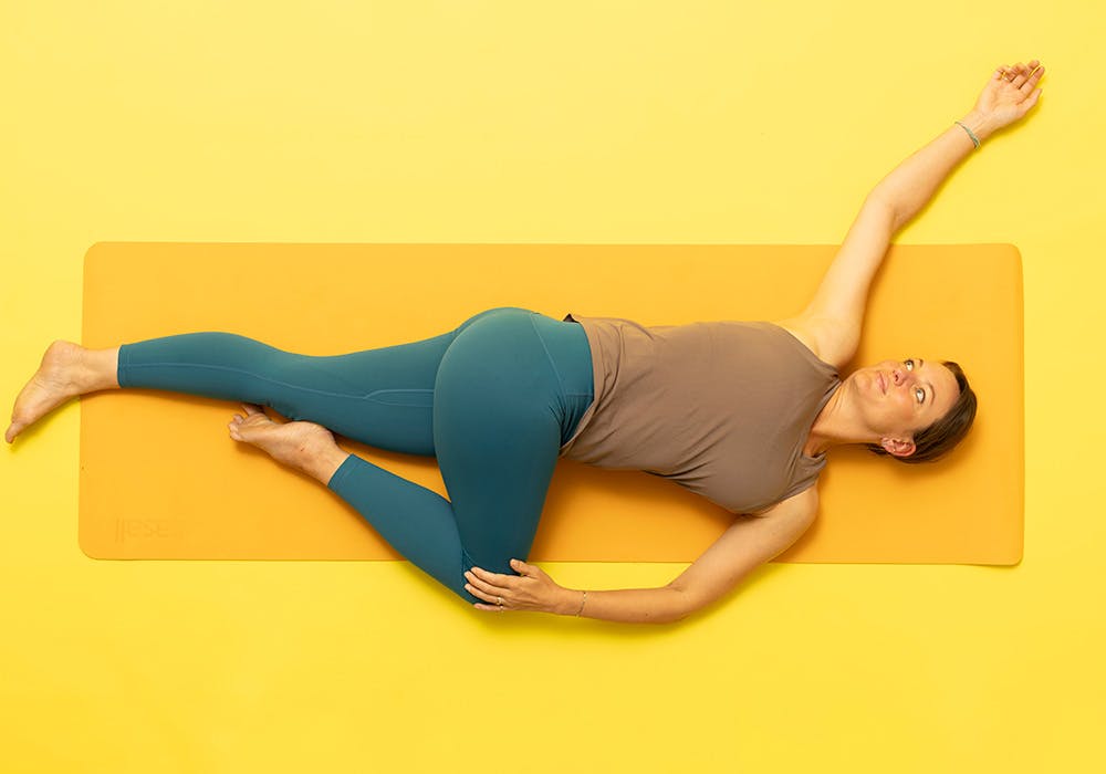 Övning mot gaser i magen.