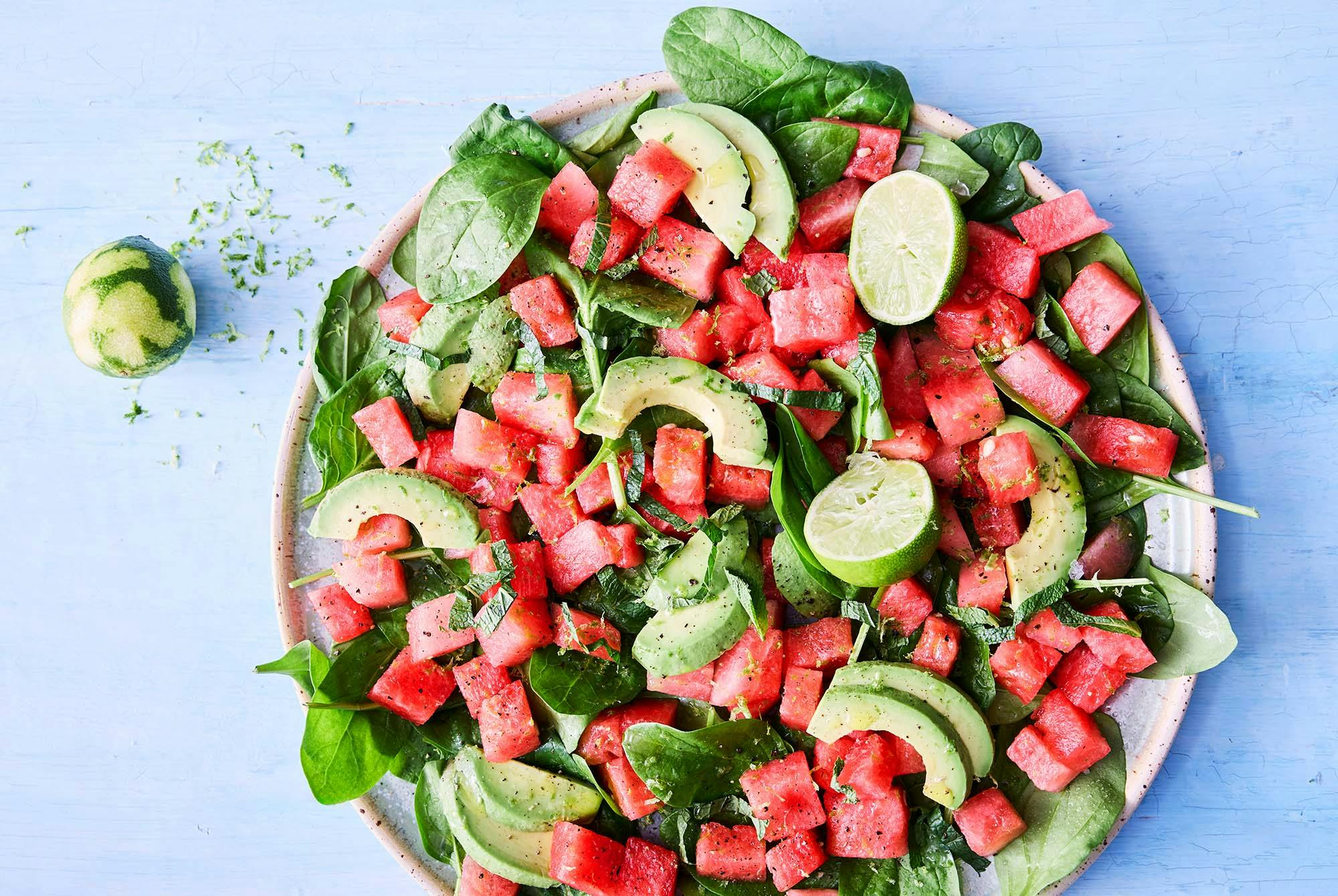 Vandmelonsalat