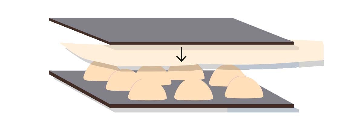 Sådan bager du flade hjemmelavet burger boller
