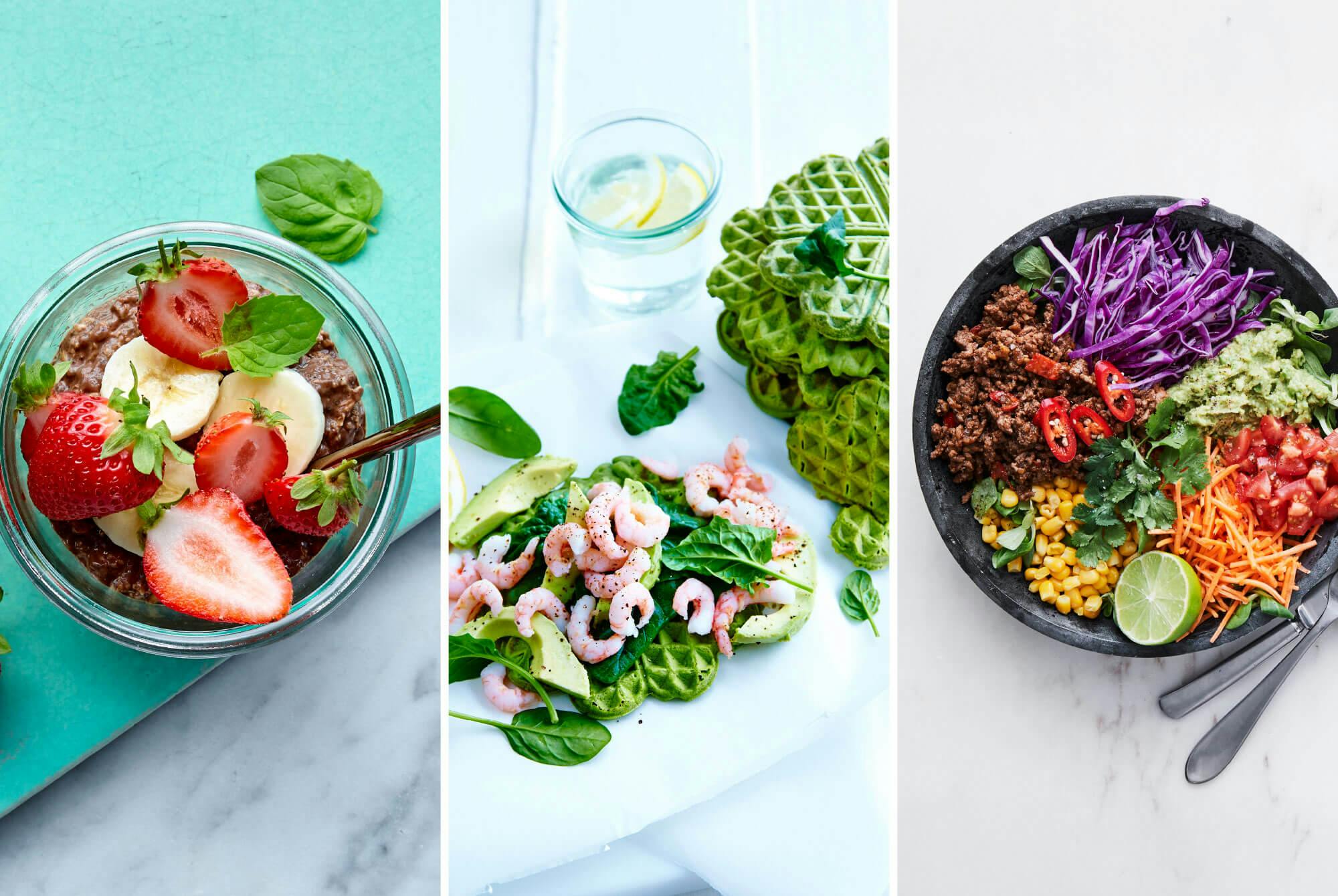 Frokost, lunsj og middag uten ultraprosessert mat