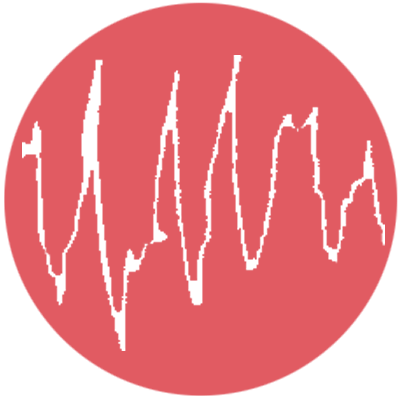 Hjärnvågor vid djup sömn (även kallad slow wave-sömn) - deltavågor