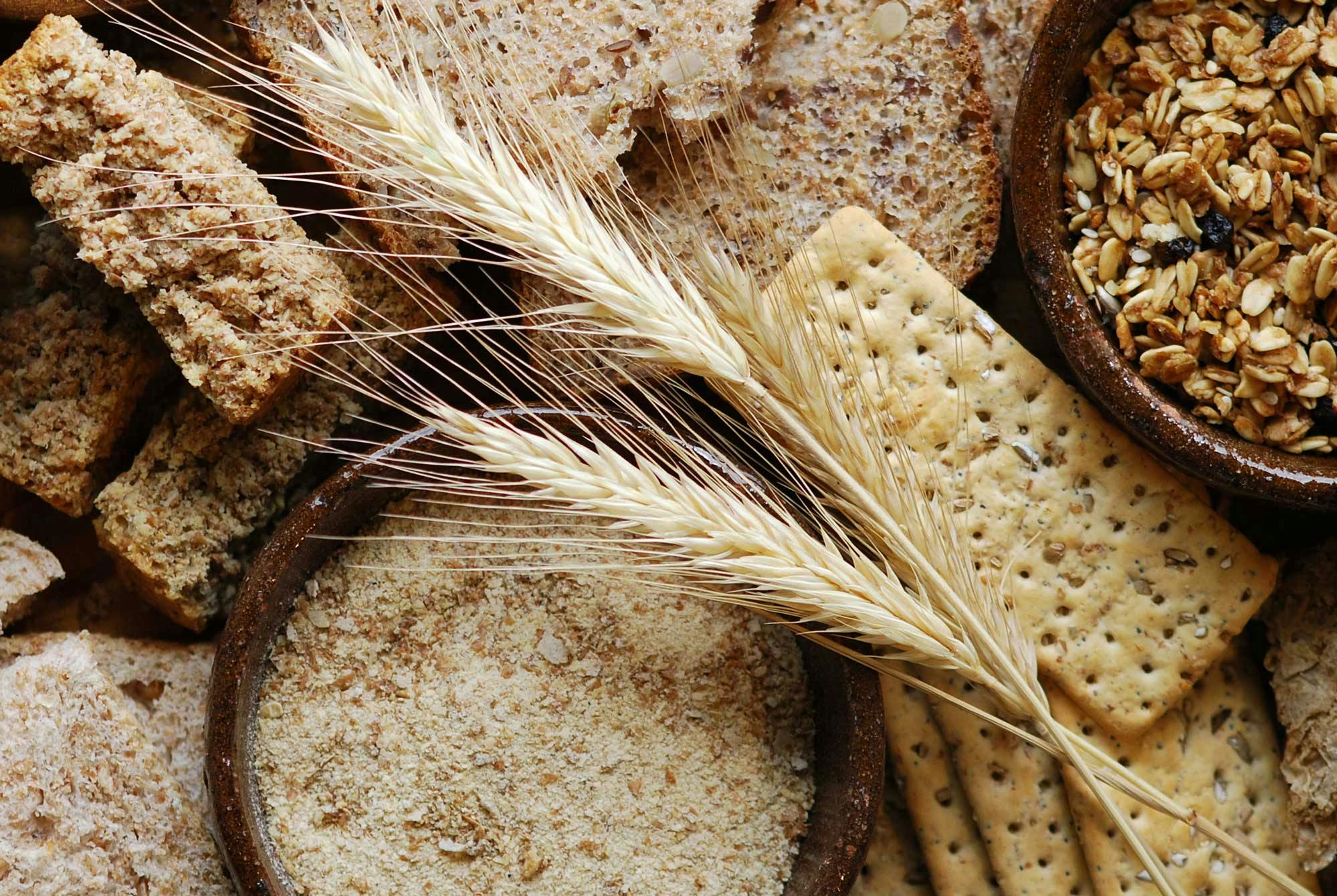 Fiberrik kost i form av spannmål