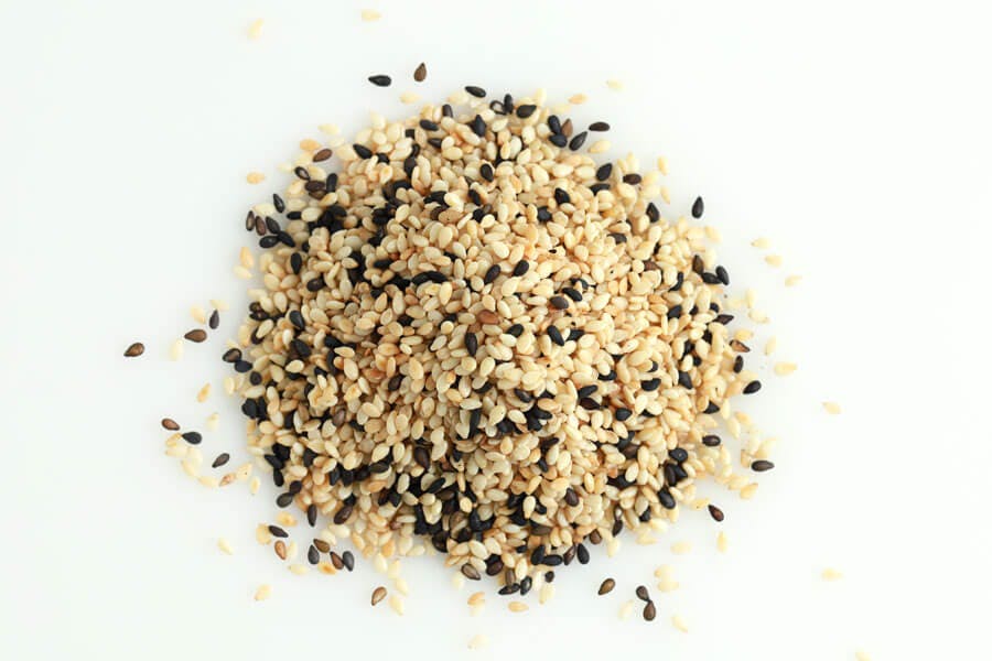 Sesamfrön är fulla av fibrer