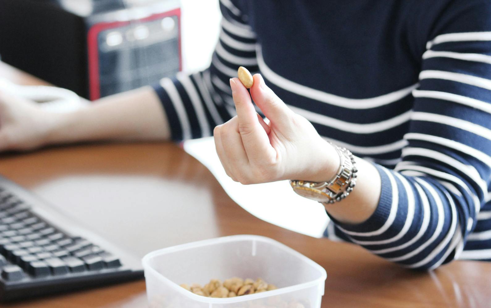 Hälsosnacks på arbetsplatsen