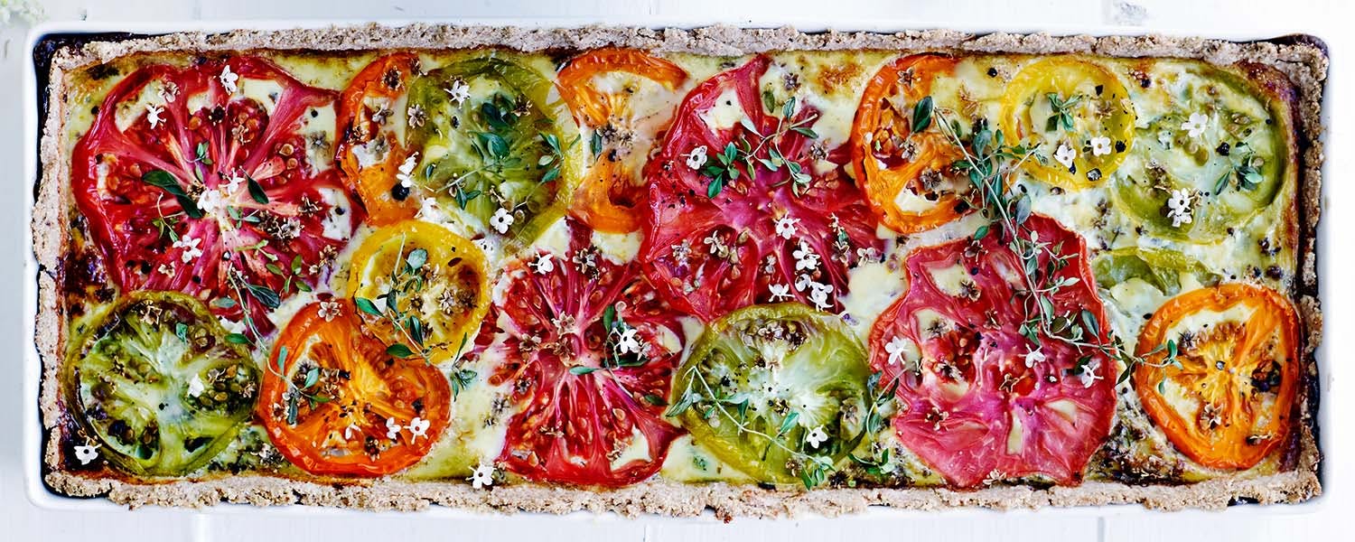 Gluteeniton suolainen piirakka