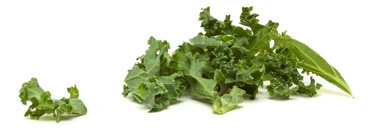 Grønkål i cæsarsalat