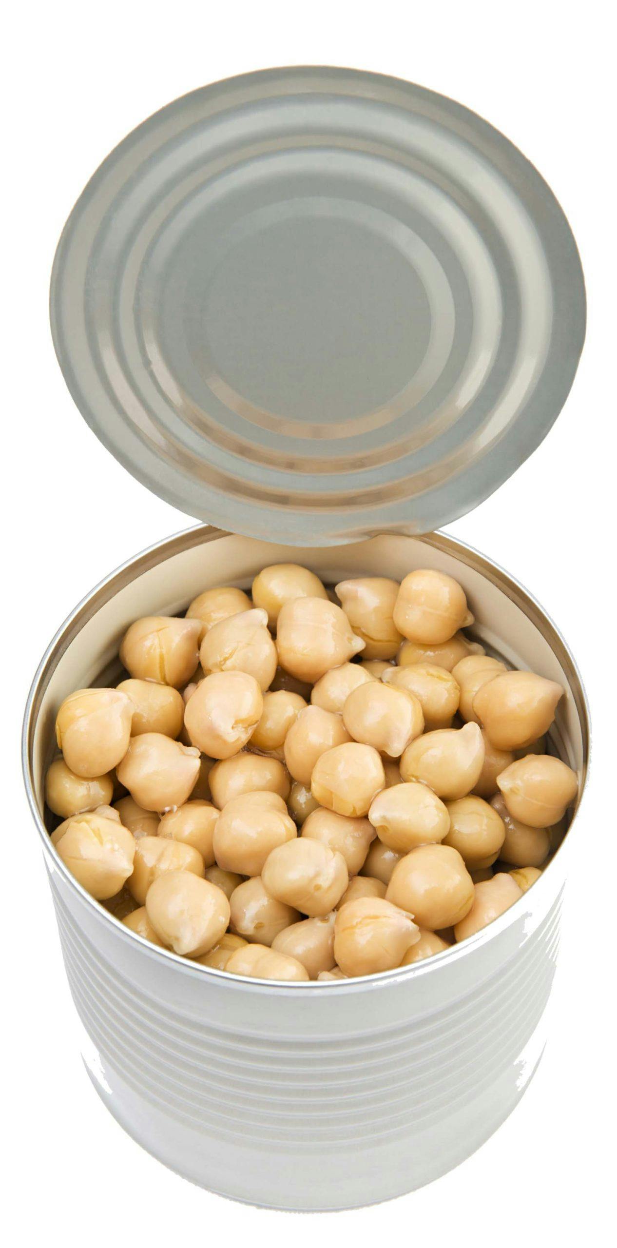 Kikærter på dåse til kikærtecroutoner