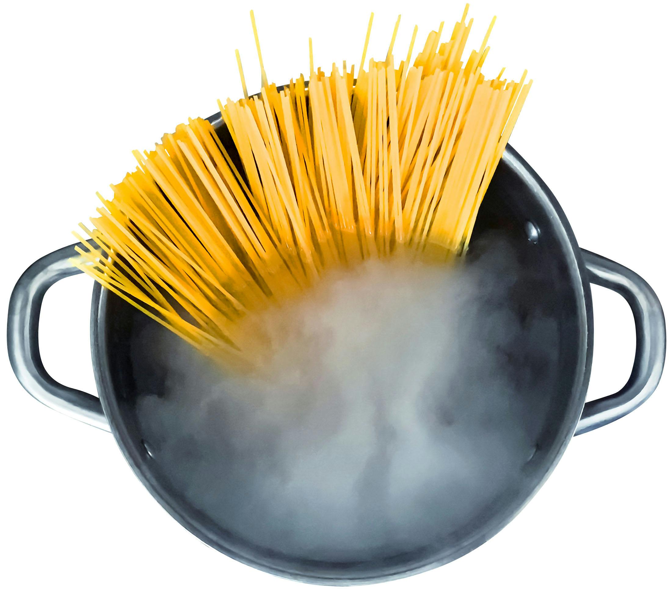 Koking av pasta til f.eks. carbonara