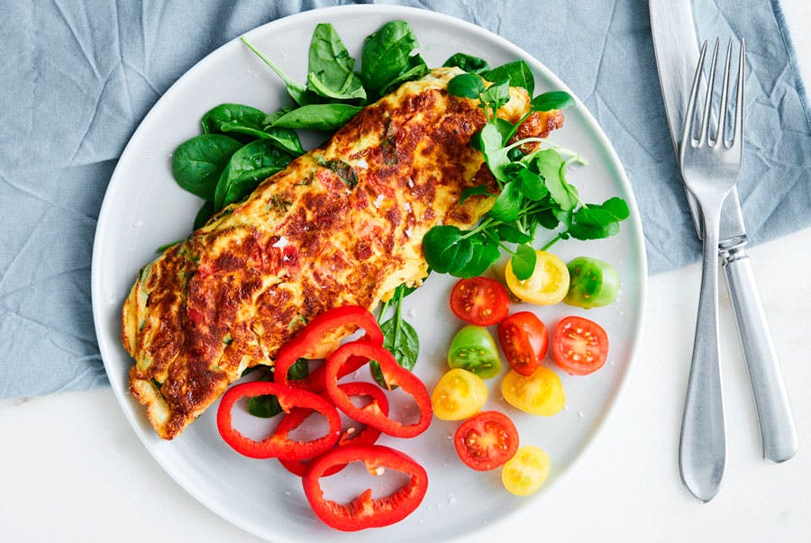 Kostplan, frukost – Omelett