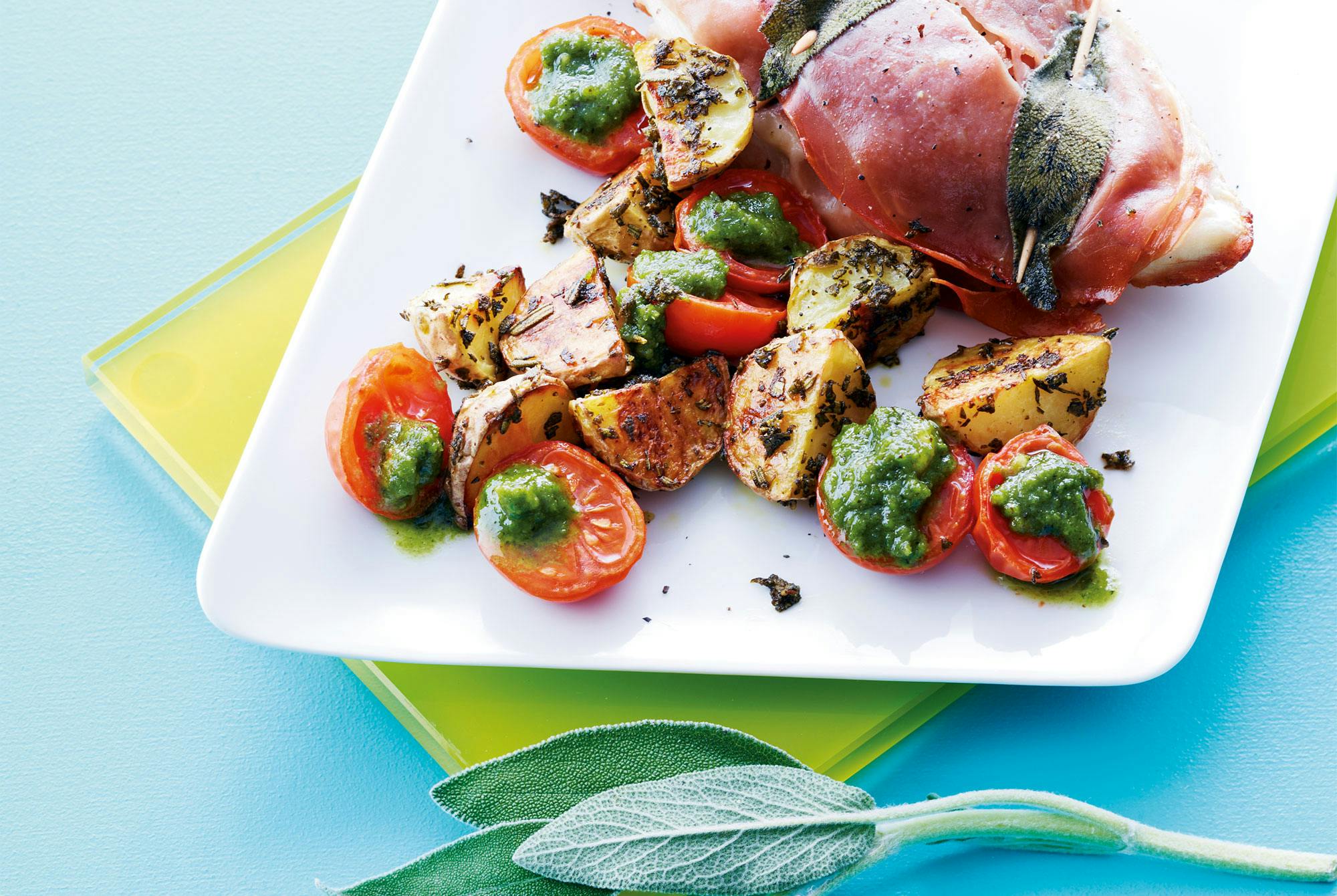 Kycklingsaltimbocca