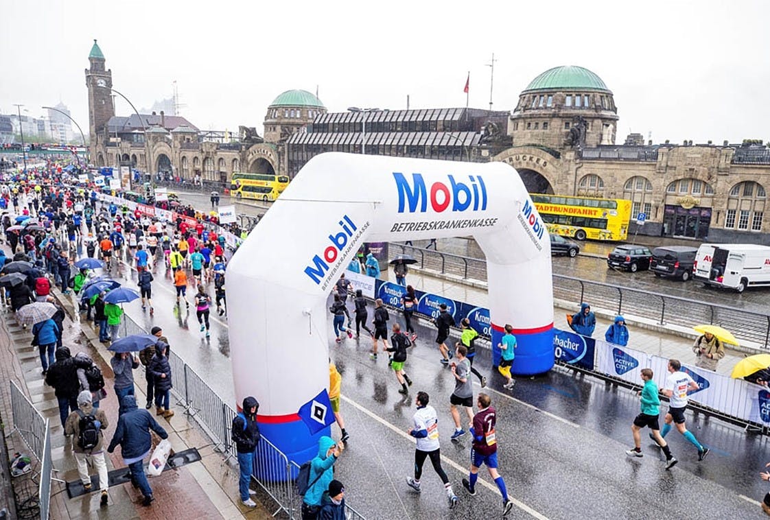 Maratonløpere i Hamburg