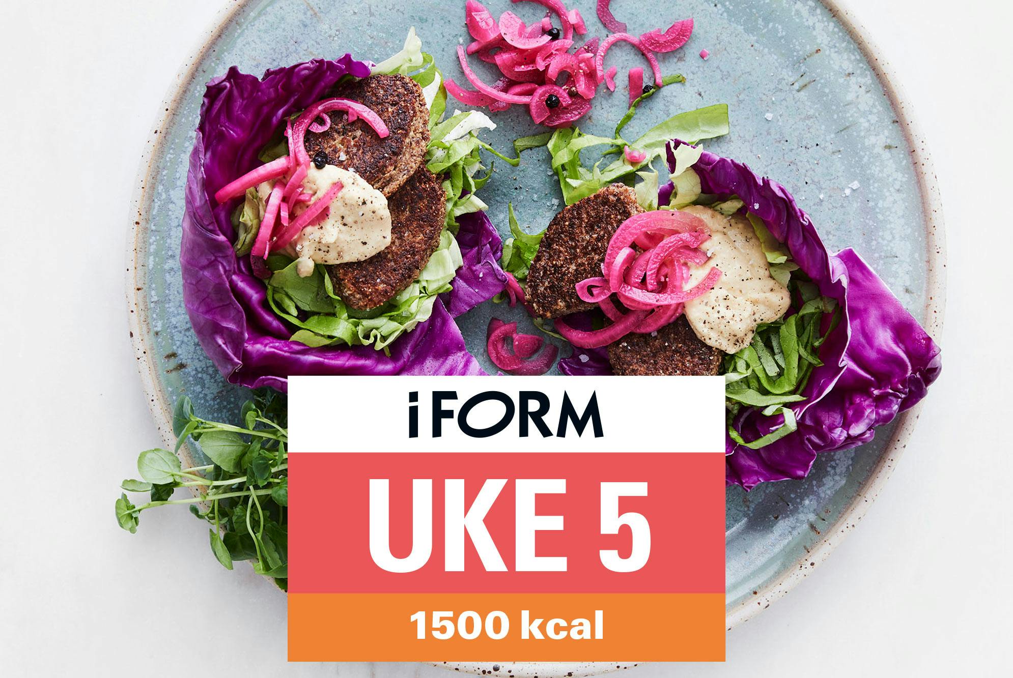 Matplan 1500 kcal uke 5 – spisskåls-wraps