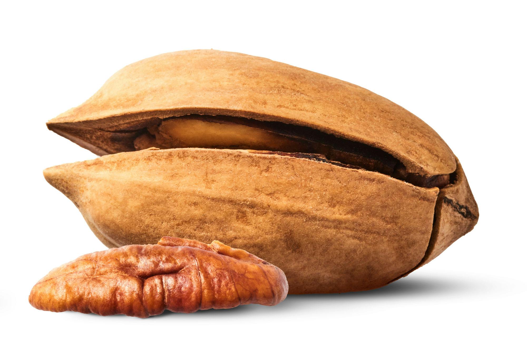 pekannøtter i skall