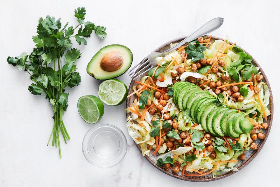 Kostplan, lunch – God sallad med spetskål