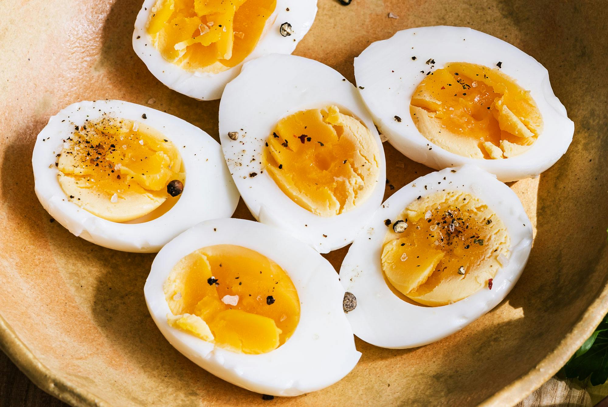 krämiga ägg koktid