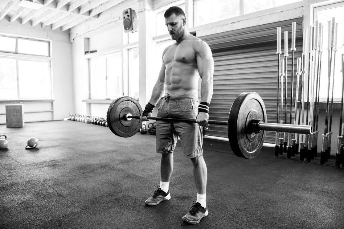 Man, testosteron, marklyft 