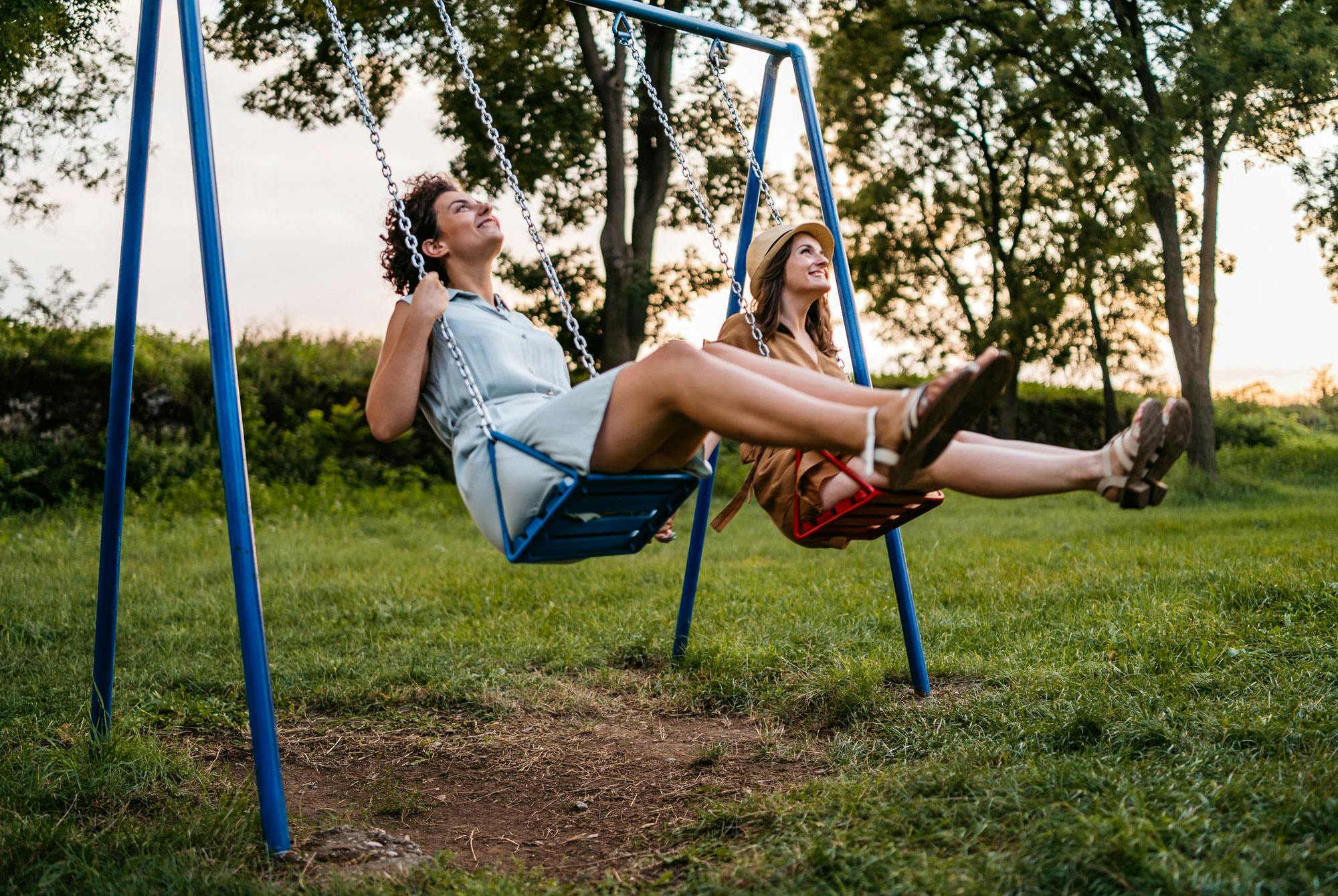 svimmelhet forebygges to kvinner husker i hagen