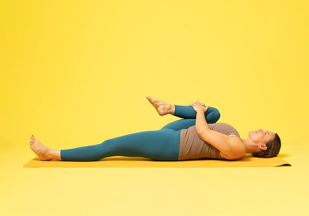 Övning mot gaser i magen.