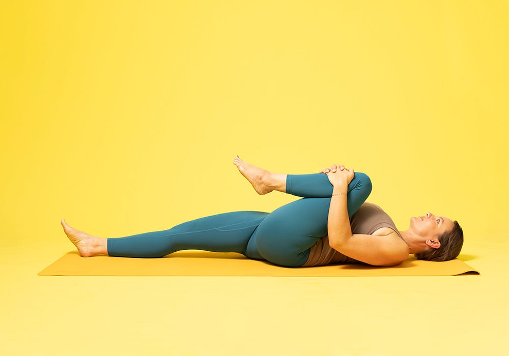 Övning mot gaser i magen.