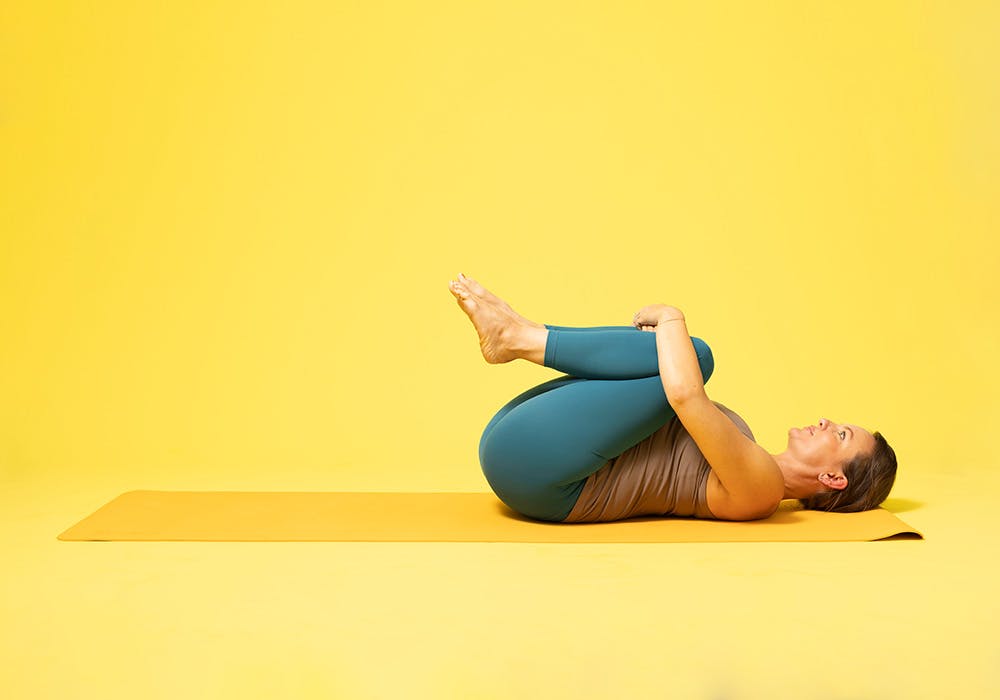 Övning mot gaser i magen.