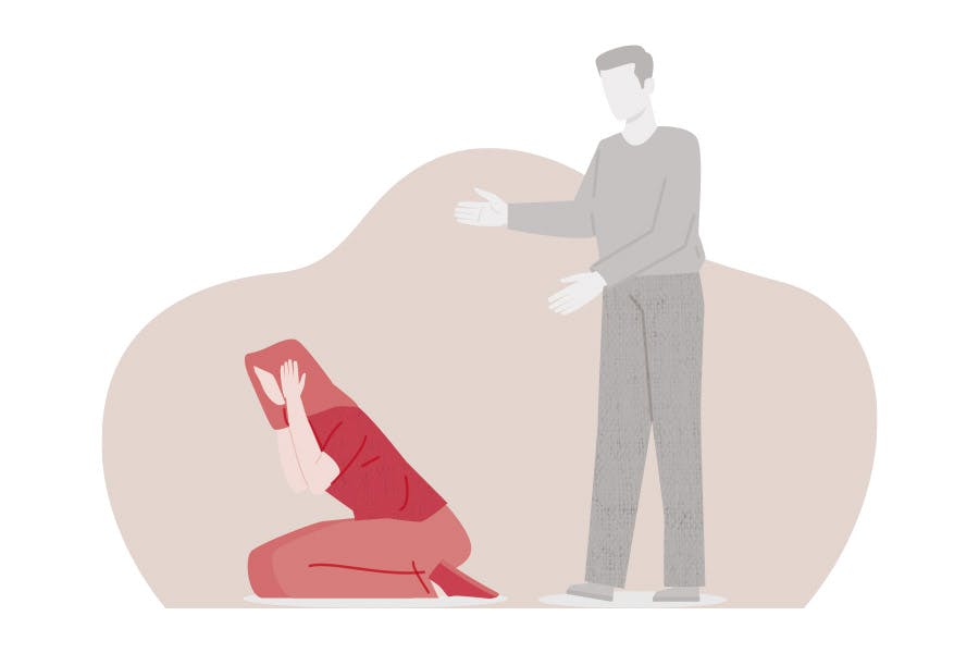 Kvinne med desorganisert tilknytning – har ekstreme problemer med å knytte seg til andre mennesker.