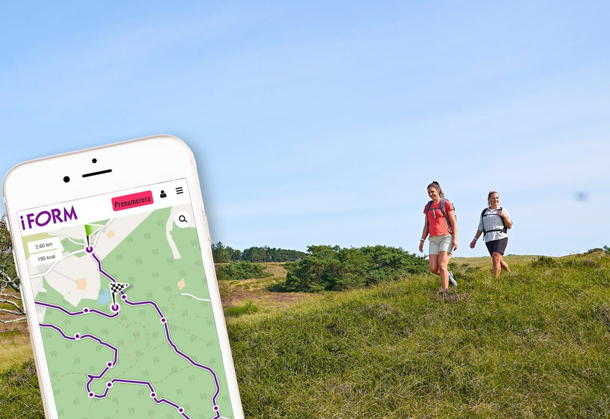 Vandringsled – Planera din promenad med I FORMs ruttplanerare