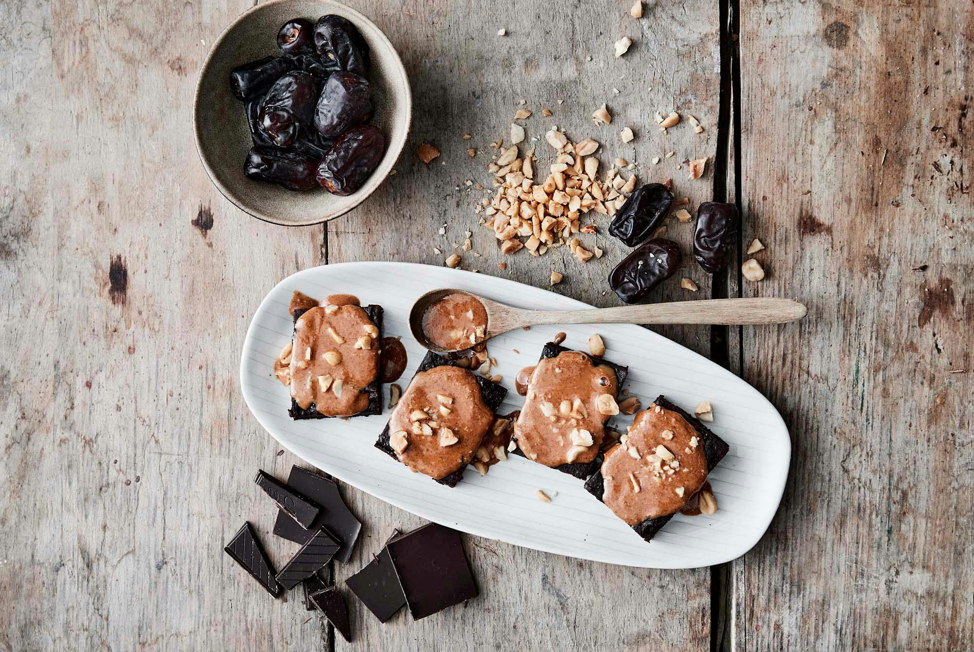 vegansk brownie til brunsj