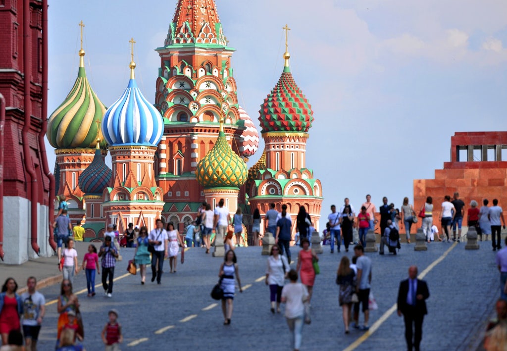 Meest gesproken taal ter wereld – Russisch Rode Plein in Moskou