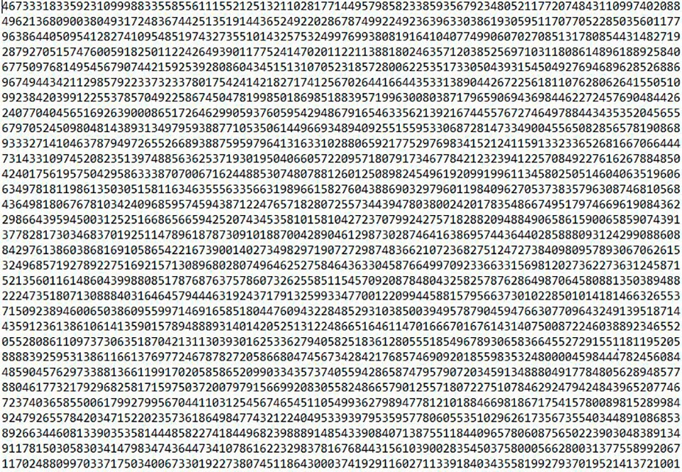 Ny verdensrekord Primtall er 232,5 km langt illvit.no