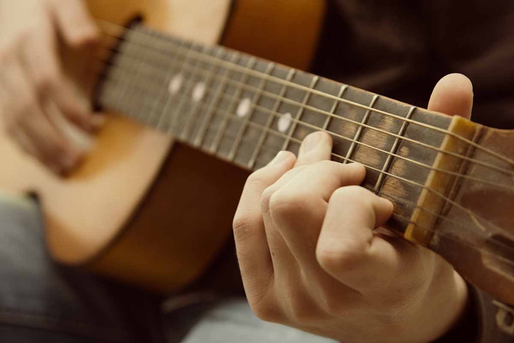 guitar close
