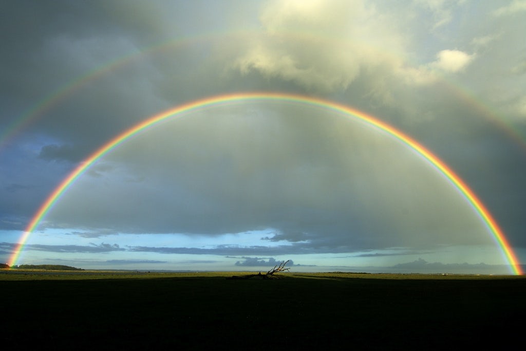 Regenboog: Waarom is het lichter onder de regenboog? | wibnet.nl