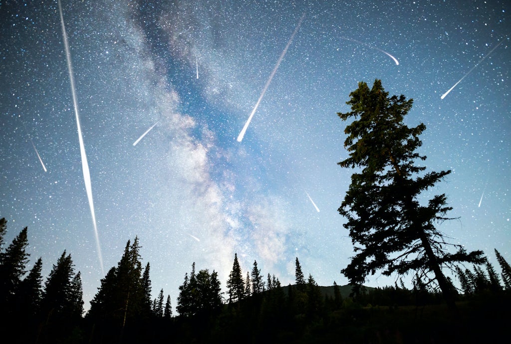 meteor Meteor regn - Meteor shower