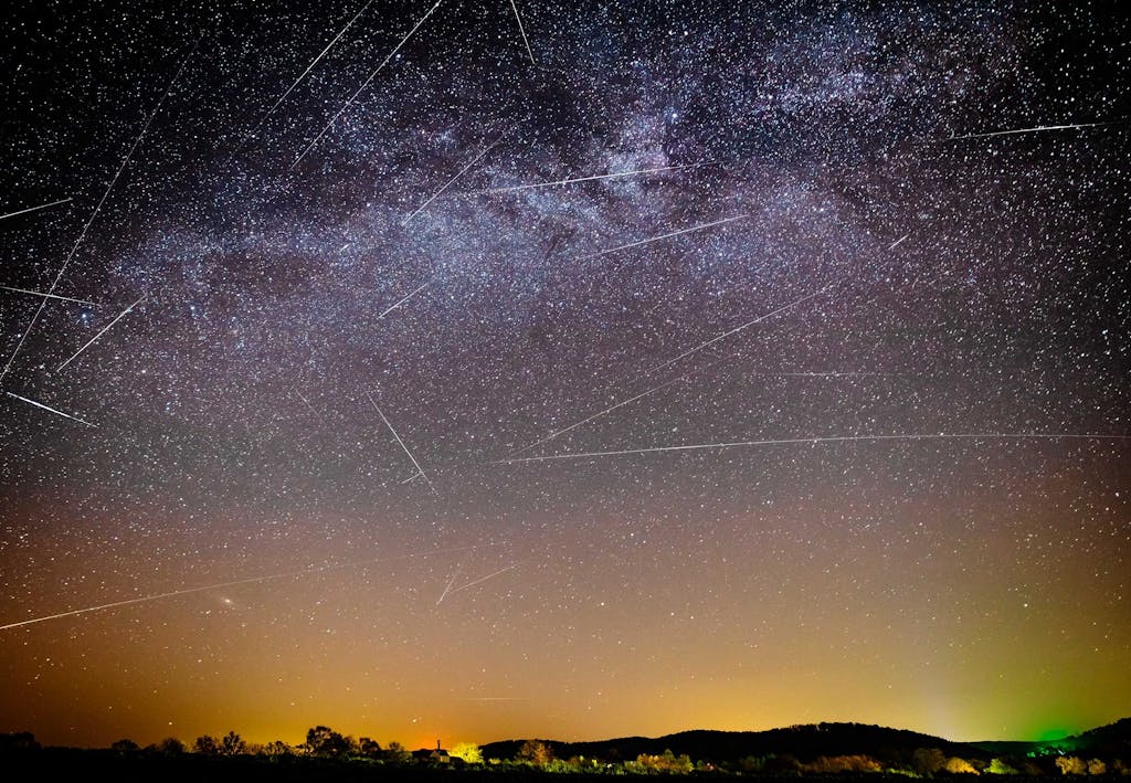 Meteorregnen Lyriderne