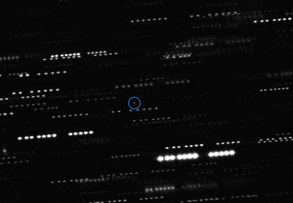 'Oumuamua teleskoopilla nähtynä 'Oumuamua teleskoopilla nähtynä