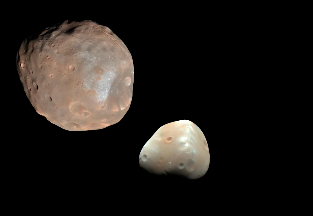 Phobos og Deimos - Mars har været en ringplanet – og den bliver det igen