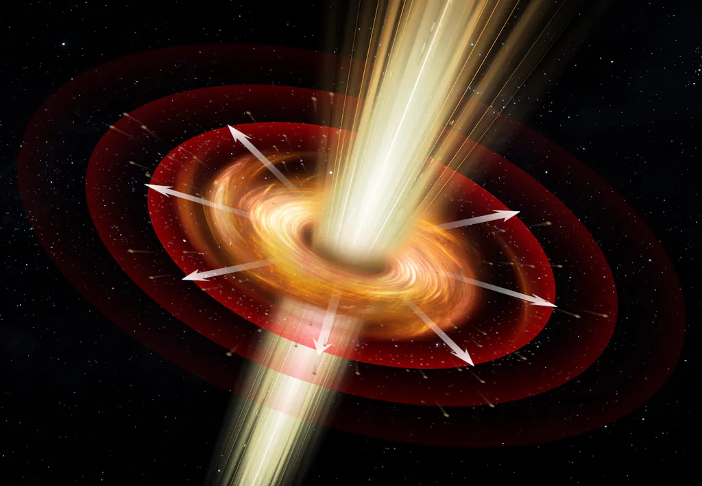 The Hubble telescope captures close-up of quasar | scienceillustrated.com