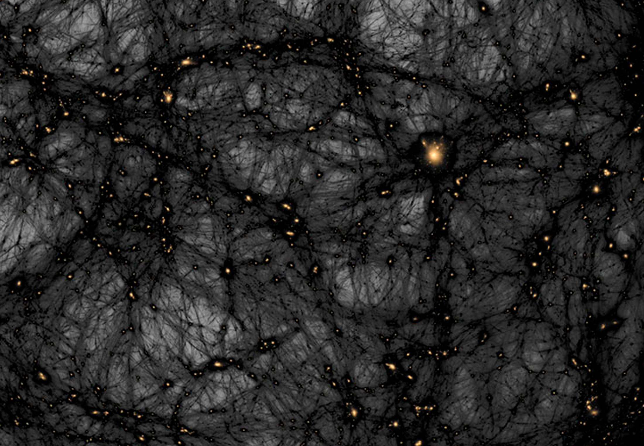 Astronomers: the enigmatic dark matter of the universe may have formed ...