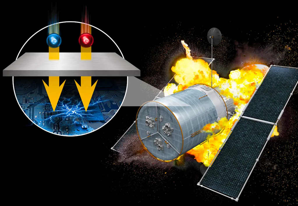 Solar storm destroys satellite