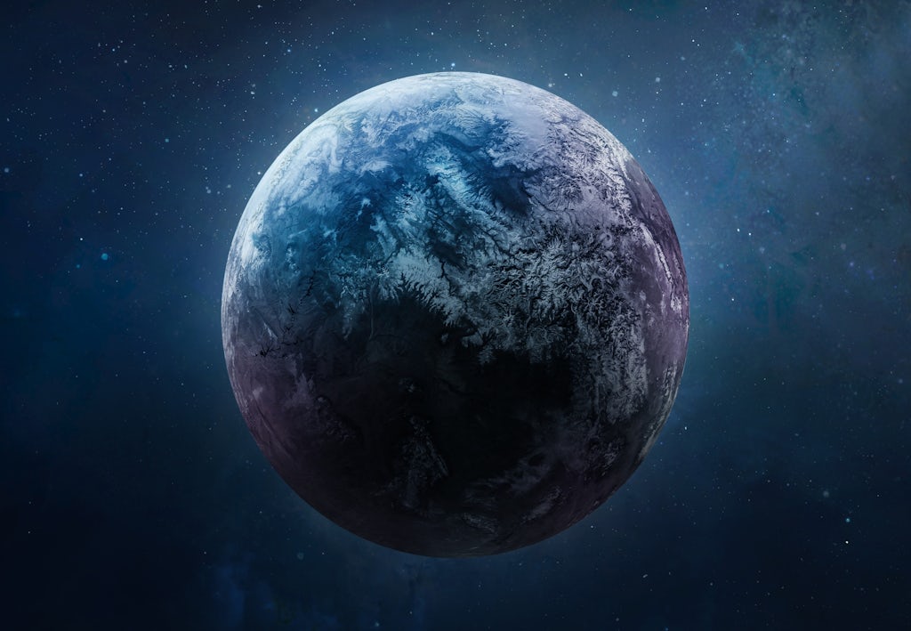 Eksoplanet-i-rommet Fremmede exoplanet