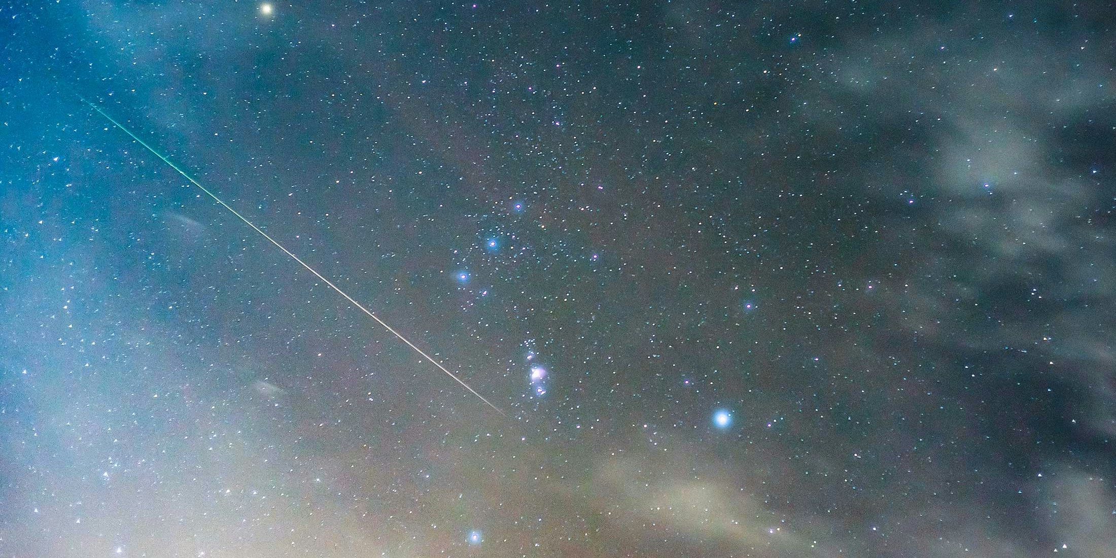 Tähdenlentoja meteoriparvesta - Orionidit
