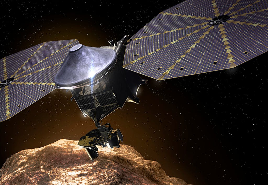 Rumsonden Lucy spolar tillbaka tiden 4,5 miljarder år | illvet.se