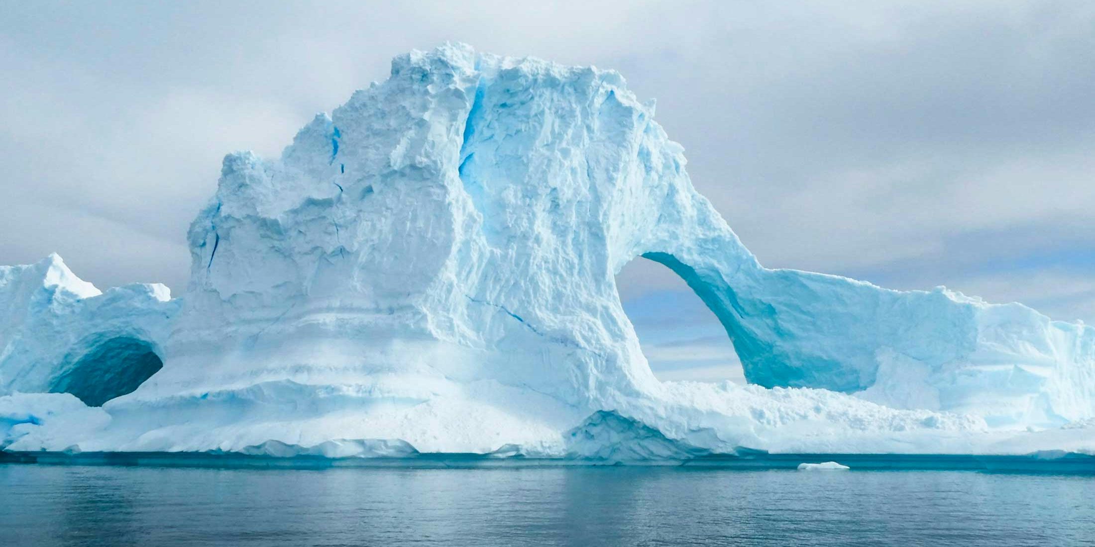 Gletsjer ud for Antarktis’ kyst