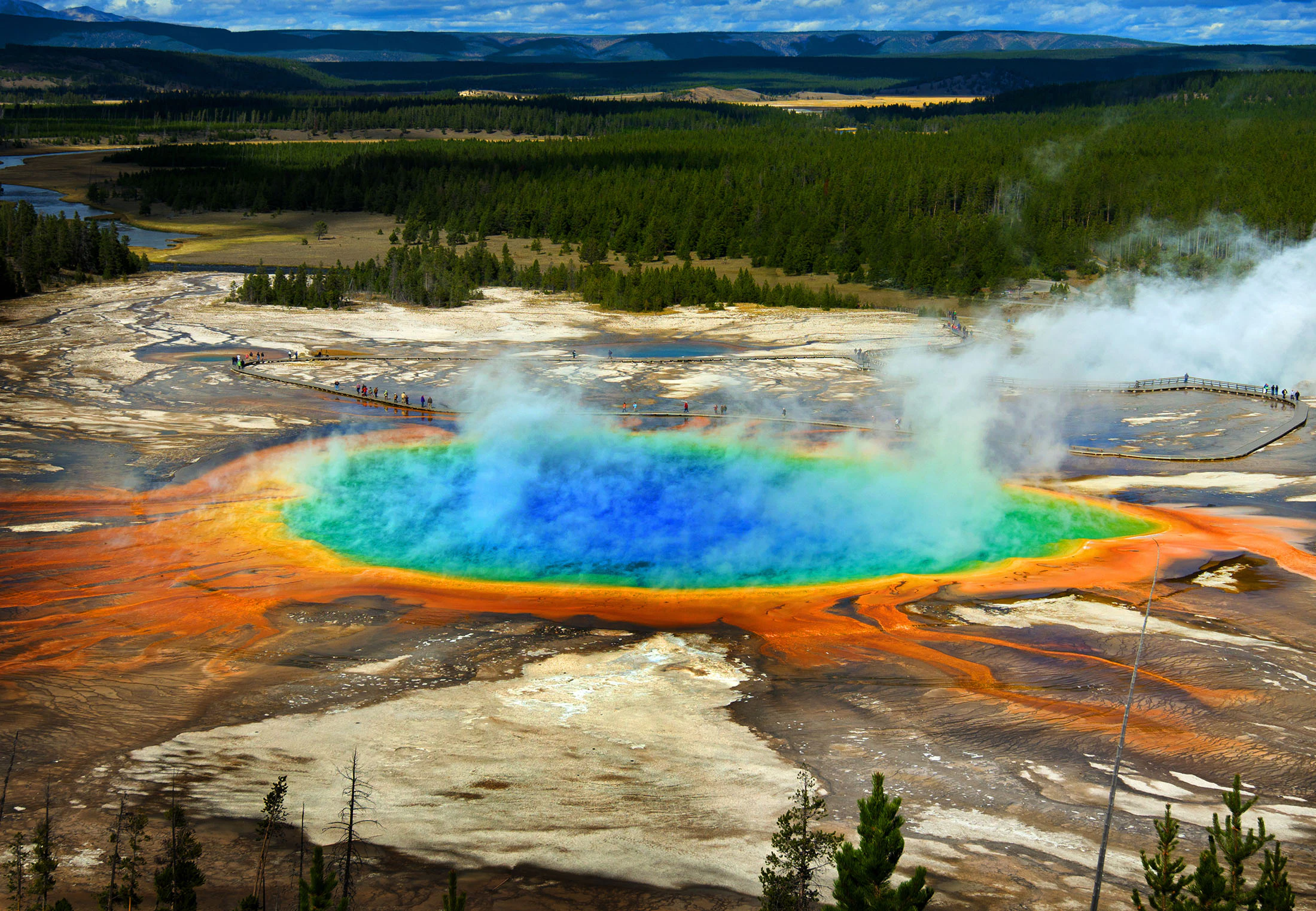 De supervulkaan onder Yellowstone lijkt een patroon te volgen | wibnet.nl