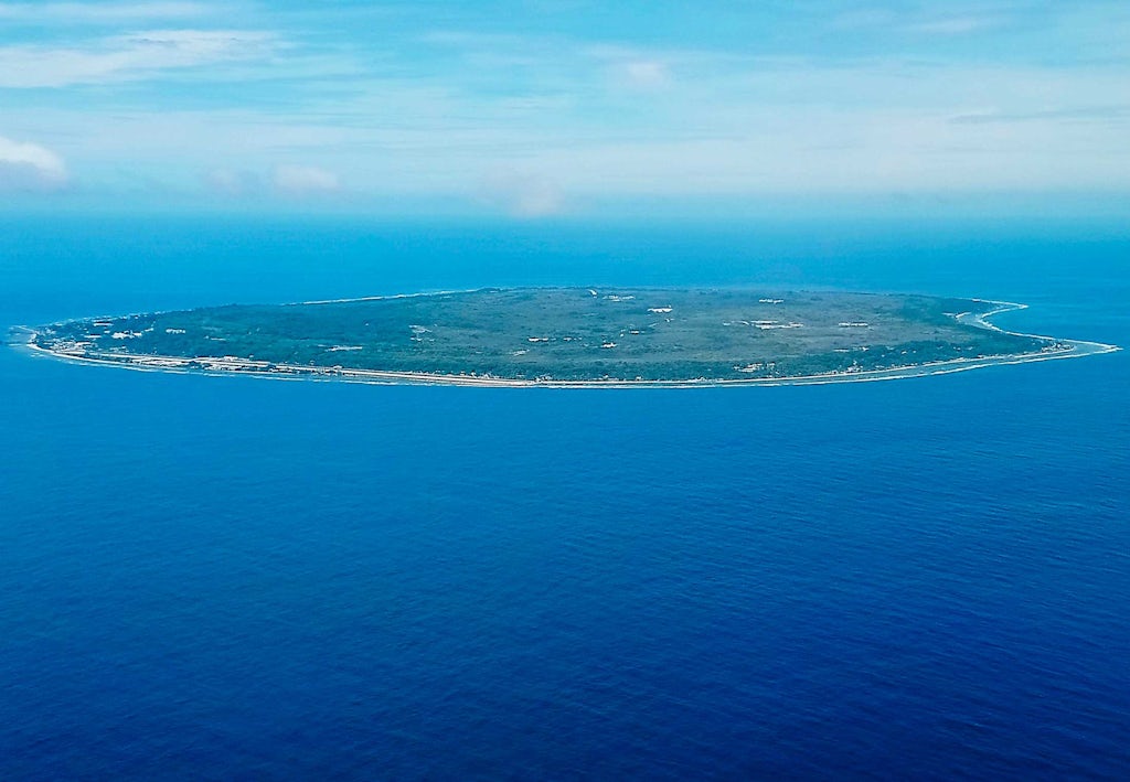 Ilmakuva Naurusta Ilmakuva Naurusta