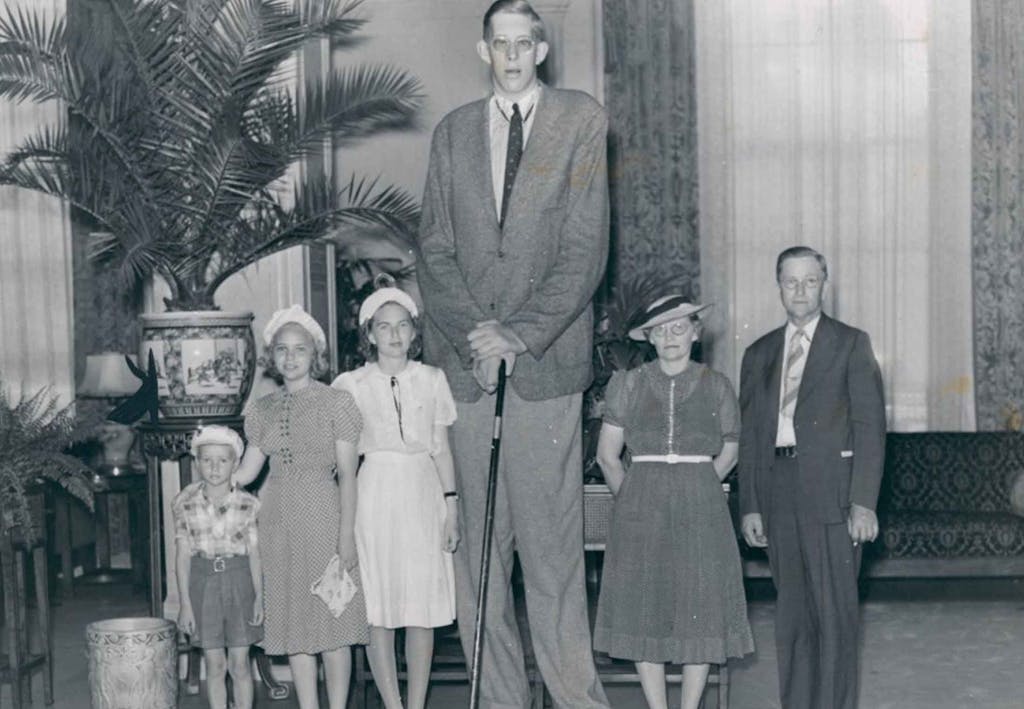 ärldens längsta man någonsin – Robert Wadlow, 1918